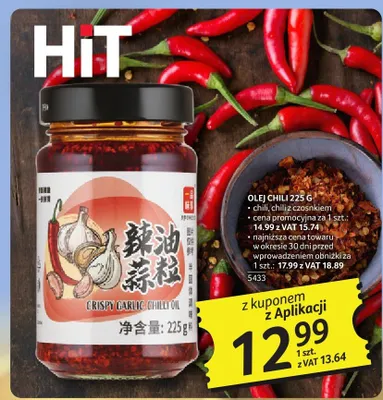 Olej chili promocja w Selgros