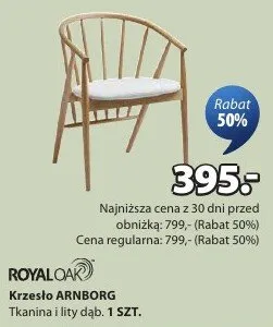 Krzesło Arnborg promocja w Jysk