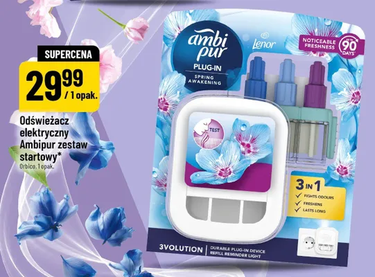 Odświeżacz elektryczny zestaw startowy promocja w POLOmarket