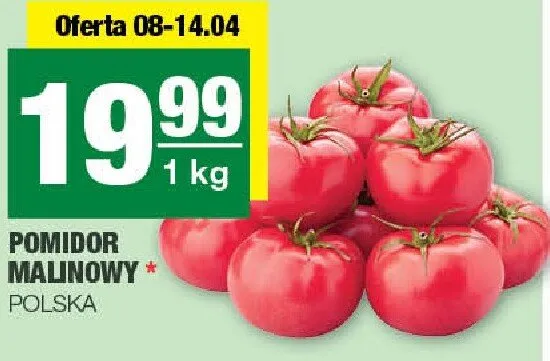 Pomidor malinowy promocja w SPAR