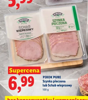 Schab wieprzowy Pikok Pure promocja w Lidl