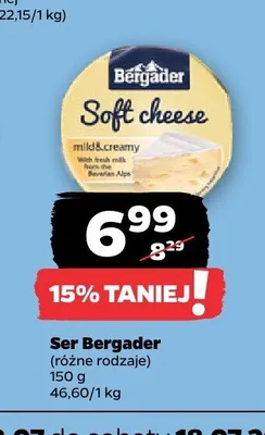 Ser Bergader promocja w Netto