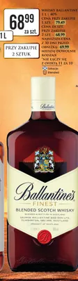 Whisky Ballantine's promocja w Dino