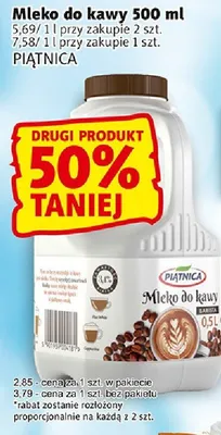 Mleko do kawy promocja w Prim Market