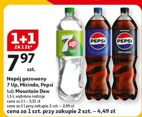 Napój gazowany 7 Up promocja w Auchan