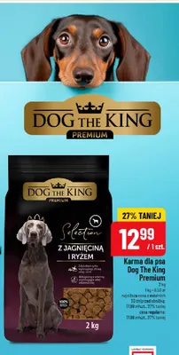 Karma dla psa Dog The King Premium promocja w POLOmarket