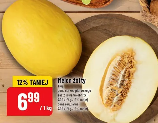 Melon żółty promocja w POLOmarket