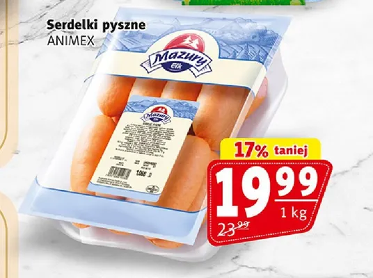 Serdelki pyszne Mazury promocja w Prim Market
