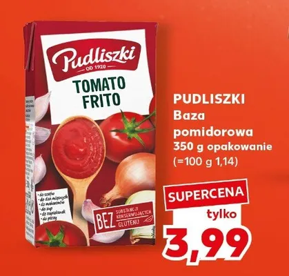 Baza pomidorowa Pudliszki promocja w Kaufland