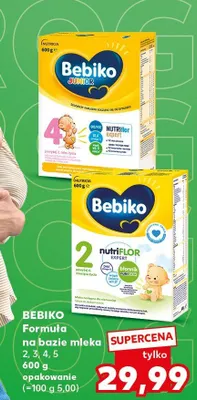 Formuła na bazie mleka 2, 3, 4, 5 promocja w Kaufland