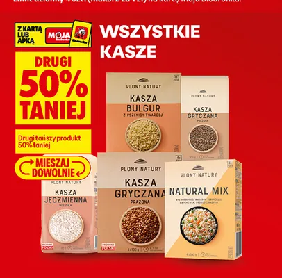 Kasza bulgur z pszenicy twardej Plony Natury promocja w Biedronka