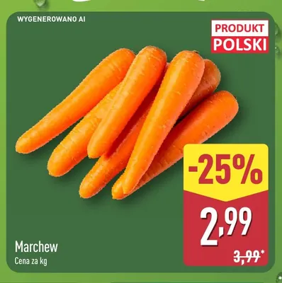 Marchew promocja w Aldi