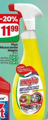 Płyn do odtłuszczania uniwersalny cytrynowy Meglio promocja w Dino
