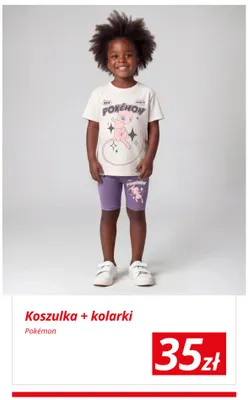 Koszulka + kolarki dziecięce Pokémon promocja w KiK