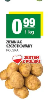 Ziemniaki szczotkowane polskie promocja w SPAR