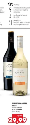 Wino Maison Castel Merlot promocja w Kaufland
