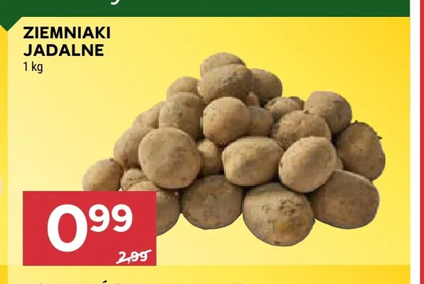Ziemniaki jadalne promocja w Stokrotka