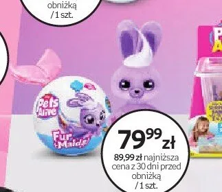 Zabawka ZURU Pets Alive promocja w Dzień Dziecka
