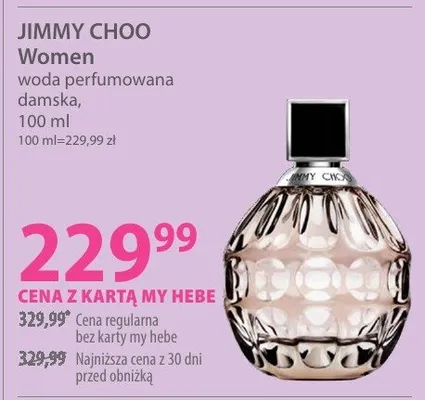 Woda perfumowana damska Women promocja w Hebe