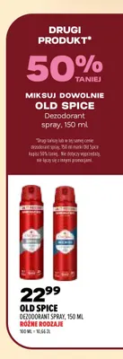 Dezodorant spray Old Spice promocja w Drogerie Natura