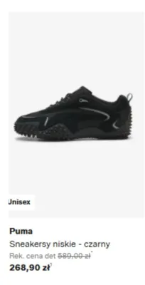 Sneakersy niskie Puma czarne promocja w Lounge by Zalando