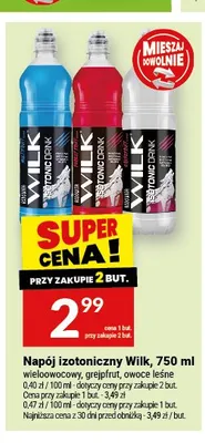 Napój izotoniczny Wilk promocja w Twój Market