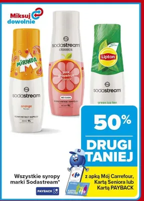 Syrop orange flavour promocja w Carrefour