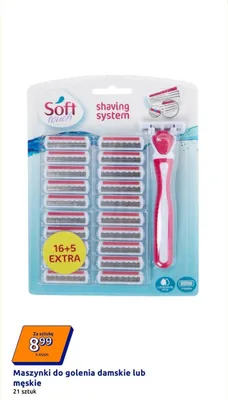 Maszynki do golenia damskie lub męskie 21 sztuk promocja w Action