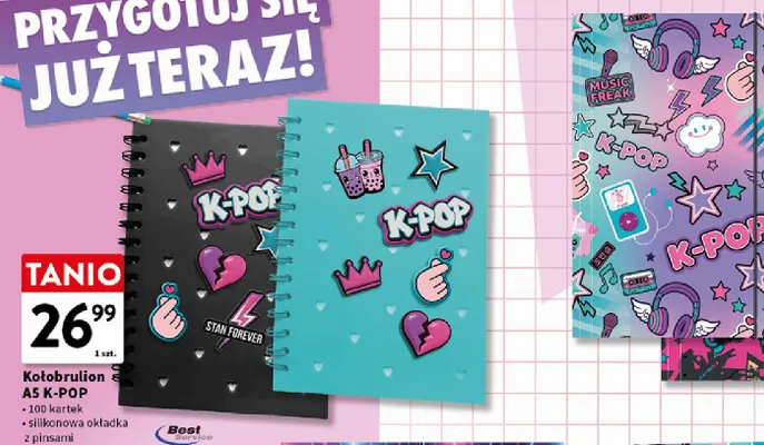 Kołobrulion A5 K-POP Best Service promocja w Intermarche