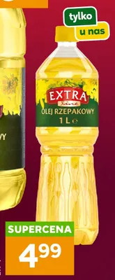 Olej rzepakowy Extra Line promocja w Stokrotka