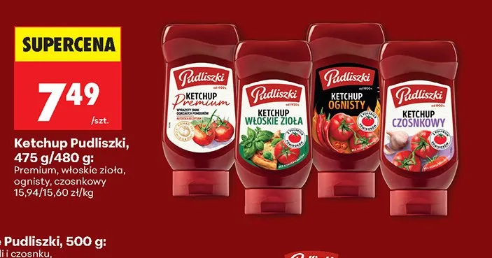 Ketchup Premium promocja w Biedronka
