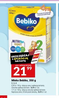 Mleko Bebiko 4 promocja w Twój Market