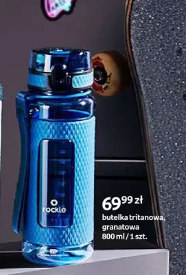 Butelka tritanowa granatowa 800 ml Rockle promocja w Empik
