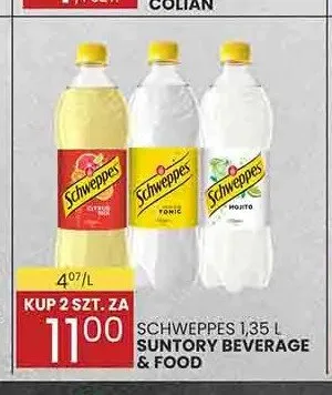 Napój gazowany Schweppes Citrus Mix promocja w Wafelek