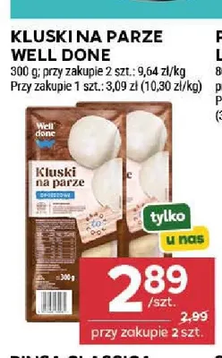 Kluski na parze Well Done promocja w Stokrotka