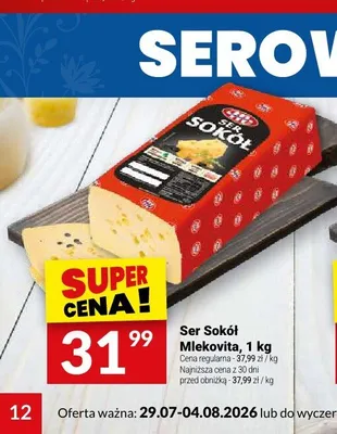 Ser Sokół Mlekovita promocja w Twój Market