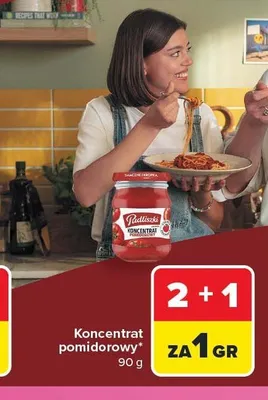 Koncentrat pomidorowy Pudliszki promocja w Carrefour