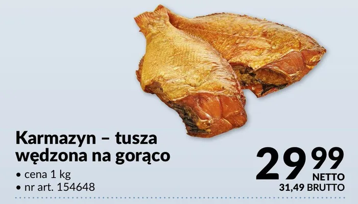 Karmazyn - tusza wędzona na gorąco promocja w Makro
