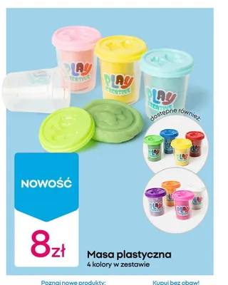 Masa plastyczna Play Creative promocja w Pepco