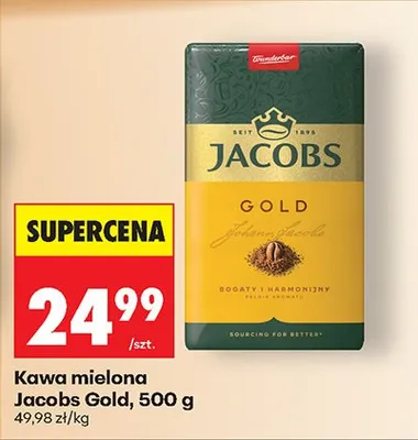 Kawa mielona Gold promocja w Biedronka