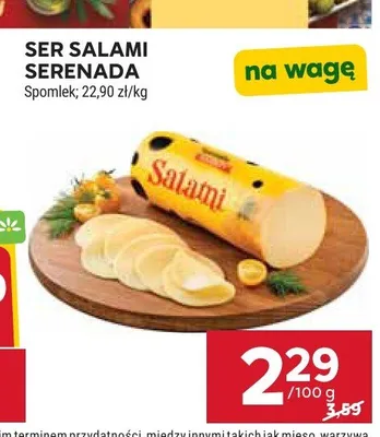 Ser Salami Serenada promocja w Stokrotka
