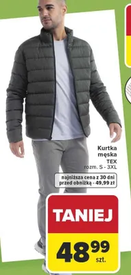 Kurtka męska promocja w Carrefour