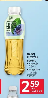 Napój Fuzetea promocja w Selgros