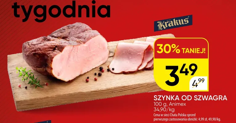 Szynka od szwagra promocja w Chata Polska