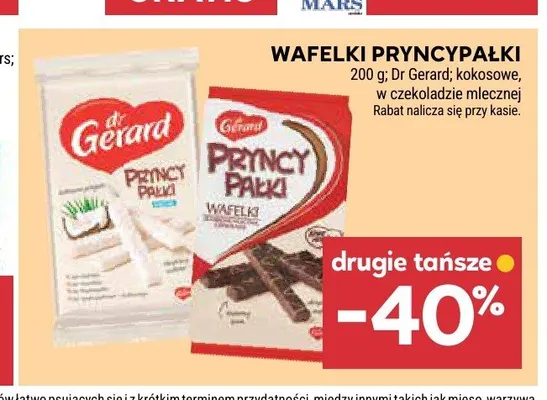 Wafelki Pryncypałki kokosowe promocja w Stokrotka