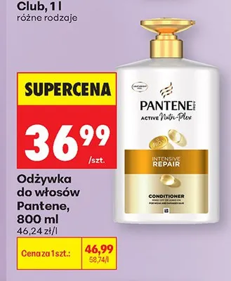 Odżywka do włosów Pantene 800ml promocja w Biedronka