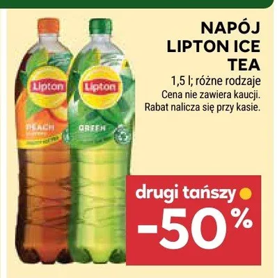 Napój Lipton Ice Tea promocja w Stokrotka