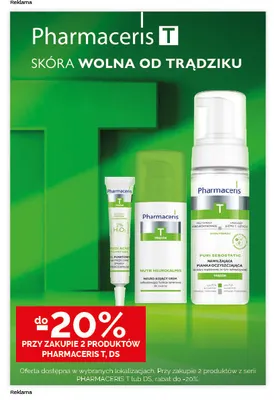 Produkty z serii Pharmaceris T lub DS promocja w Ziko Dermo