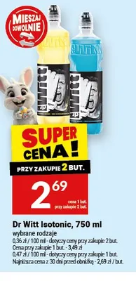 Dr Witt Isotonic promocja w Twój Market