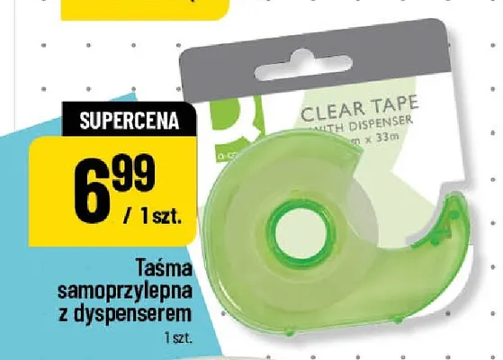 Taśma samoprzylepna z dyspenserem promocja w POLOmarket